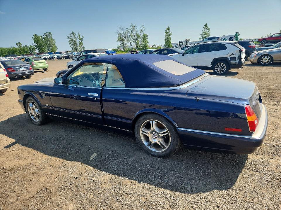 2003 Bentley AZURE VIN SCBZK25E63CX01195 COPART salvage auction — WATER/FLOOD, Qc - Irrecuperable, sold $11,000 on 2026-08-25 (photo 2)