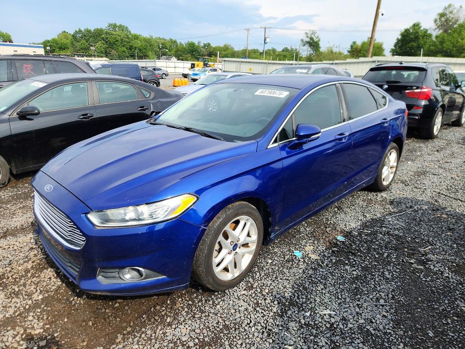 2016 Ford Fusion VIN 3FA6P0HD8GR385711 COPART salvage auction — MINOR DENT/SCRATCHES, Mt - Certificate Of Title (P), sold $1,750 on 2026-07-31 (photo 1)