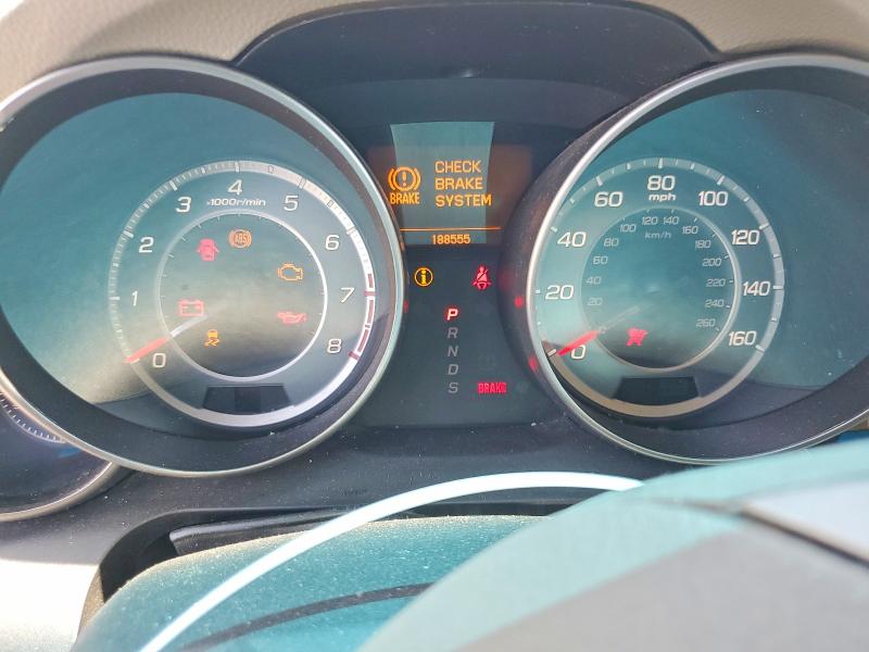 2013 Acura Mdx VIN 2HNYD2H3XDH521773 COPART salvage auction — FRONT END, Ca - Salvage Certificate, sold $550 on 2026-07-23 (photo 9)