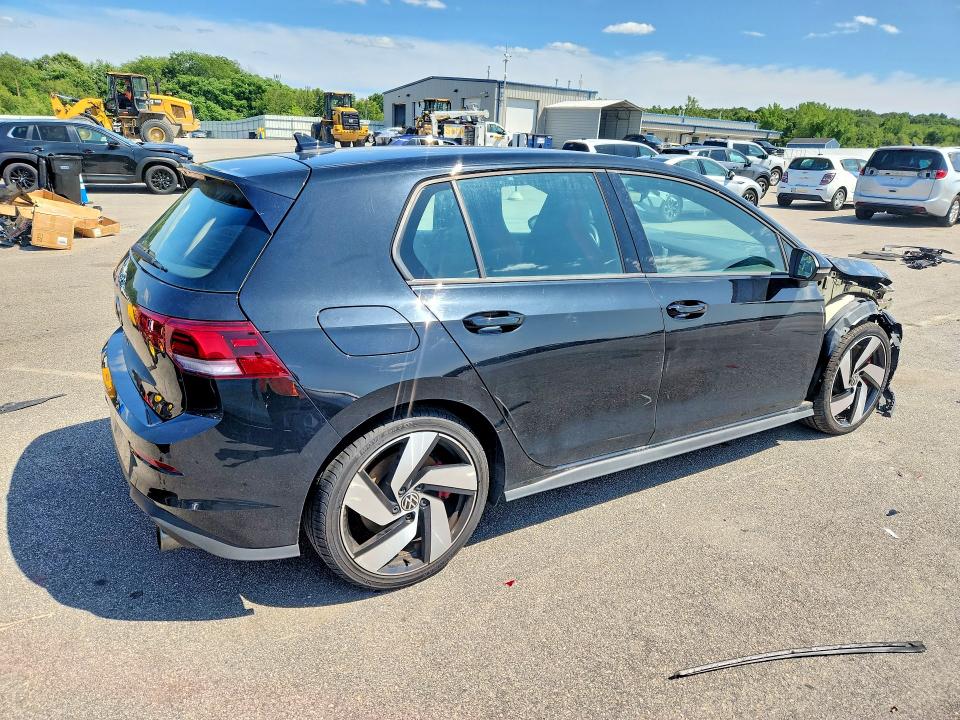 2024 Volkswagen Gti VIN WVWGA7CD8RW214988 COPART salvage auction — FRONT END, MA - CERTIFICATE OF TITLE, sold $13,900 on 2026-08-03 (photo 3)