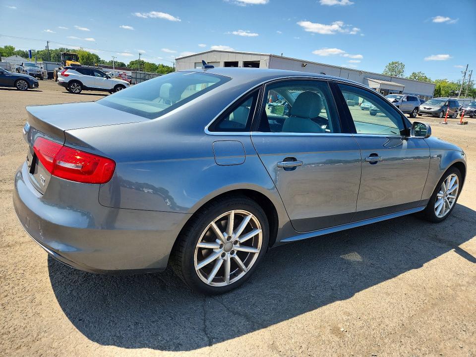 2014 Audi A4 VIN WAUFFAFL2EN008270 COPART salvage auction — FRONT END, Ct - Cert Of Title-Salvage, sold $1,500 on 2026-07-28 (photo 3)