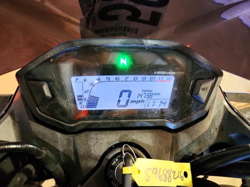 2016 Honda Cb VIN MLHNC5212G5200579 COPART salvage auction — MINOR DENT/SCRATCHES, Fl - Certificate Of Title, sold $575 on 2026-07-23 (photo 7)