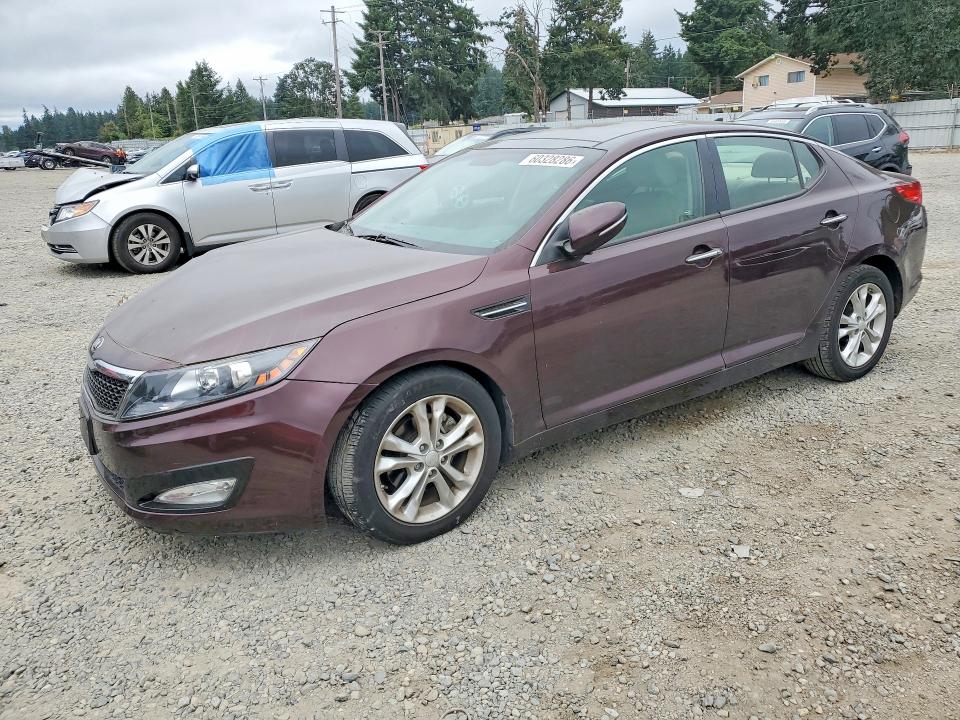 2013 Kia Optima VIN 5XXGN4A7XDG128706 COPART salvage auction — FRONT END, Wa - Bill Of Sale, sold $250 on 2026-07-31 (photo 1)