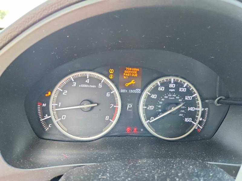 2017 Acura Ilx VIN 19UDE2F72HA004884 COPART salvage auction — FRONT END, FL - CERT OF TTL-REBUILT&SLVG RBLD, sold $1,750 on 2026-07-28 (photo 9)