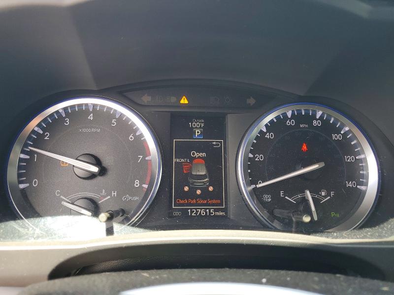 2014 Toyota Highlander VIN 5TDYKRFH4ES038186 COPART salvage auction — FRONT END, Salvage Title, sold $6,900 on 2026-07-22 (photo 9)