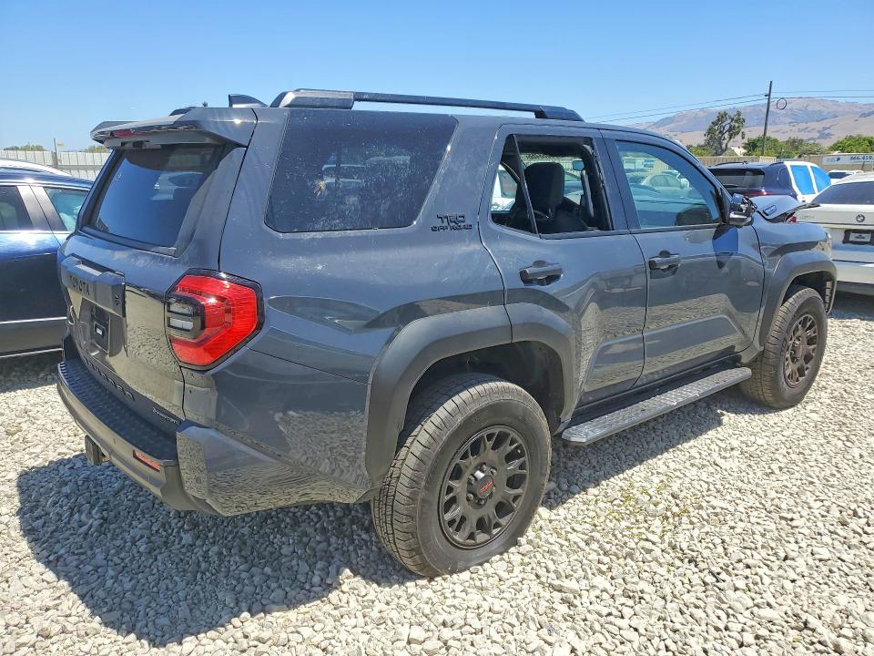 2026 Toyota 4runner VIN JTEVB5BRXT5044583 COPART salvage auction — FRONT END, Ca - Salvage Certificate, sold $27,750 on 2026-09-15 (photo 3)