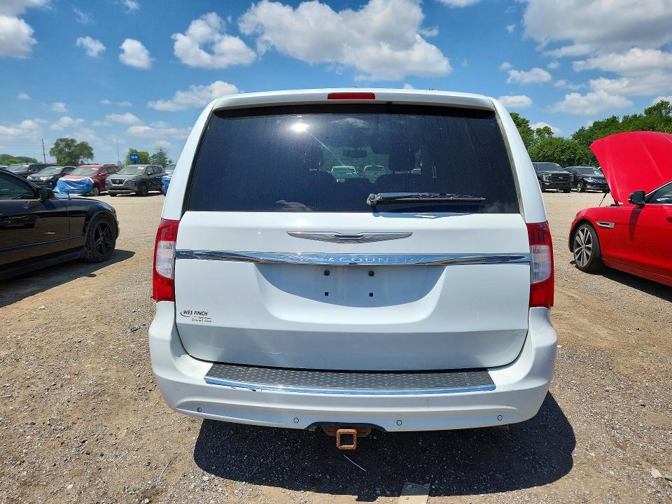 2014 Chrysler Voyager VIN 2C4RC1CG5ER248853 COPART salvage auction — FRONT END, Ia - Salvage W/Salvage History, sold $225 on 2026-07-31 (photo 6)