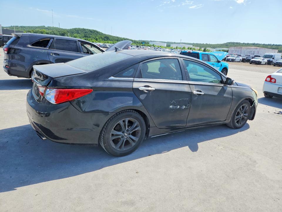 2011 Hyundai Sonata VIN 5NPEC4AB6BH305481 COPART salvage auction — REAR END, Ok - Certificate Of Title, sold $175 on 2026-07-29 (photo 3)