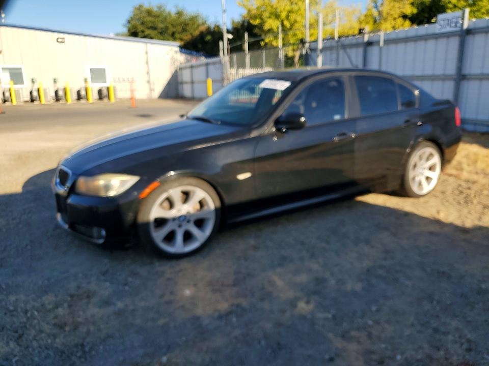 2011 BMW 3 series VIN WBAPH7C55BE682819 COPART salvage auction — FRONT END, Ca - Dis/Dlr/Exp Only Clean Title (P), sold $100 on 2026-07-28 (photo 1)