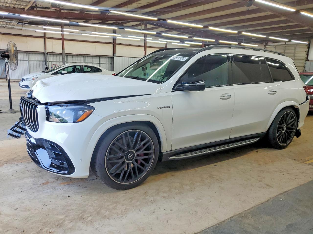 2025 Mercedes-Benz GLS-Class VIN 4JGFF8KE4SB300501 COPART salvage auction — Front End, NC - SALVAGE CERTIFICATE OF TITLE, sold $60,000 on 2026-08-19 (photo 1)