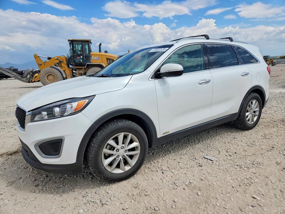 2016 Kia Sorento VIN 5XYPGDA35GG053727 COPART salvage auction — MINOR DENT/SCRATCHES, Ut - Certificate Of Title, sold $900 on 2026-07-31 (photo 1)