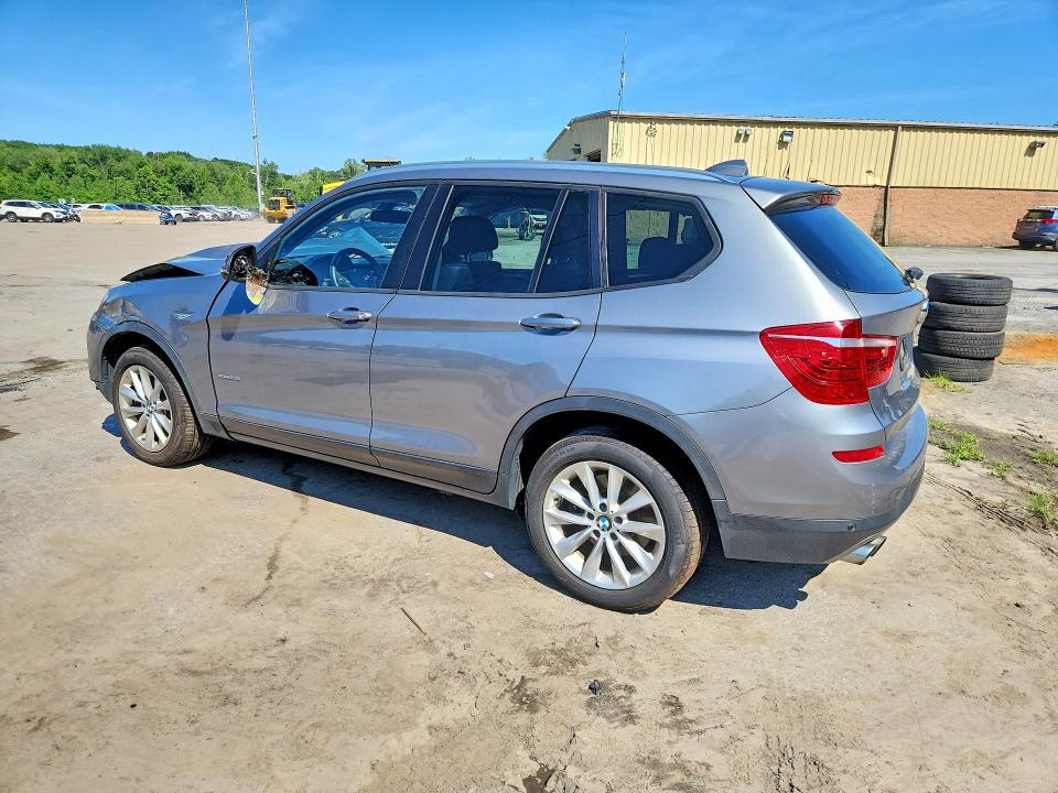 2015 BMW X3 VIN 5UXWX9C57F0D52195 COPART salvage auction — FRONT END, Ny - Mv-907A Salvage Certificate, sold $325 on 2026-07-23 (photo 2)