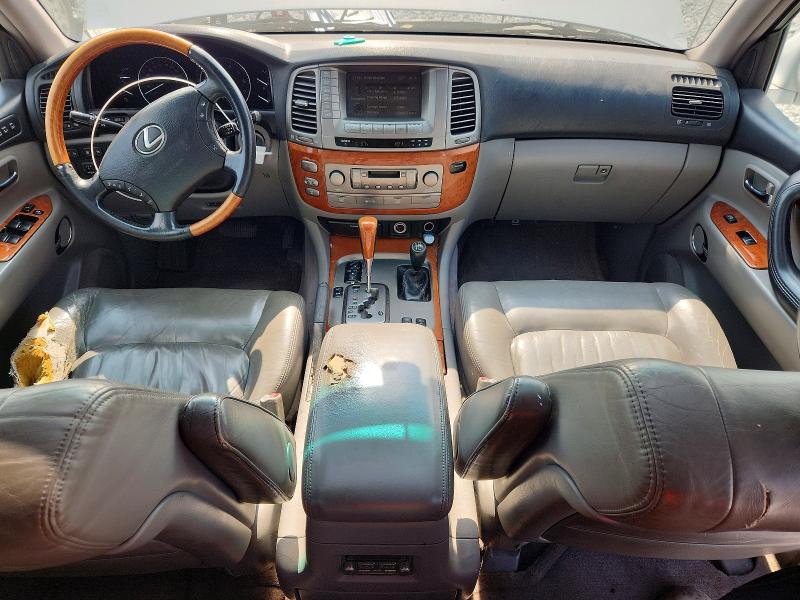 2006 Lexus Lx VIN JTJHT00W964007137 COPART salvage auction — FRONT END, Ga - Cert Of Title-Salvage, sold $3,550 on 2026-07-09 (photo 8)