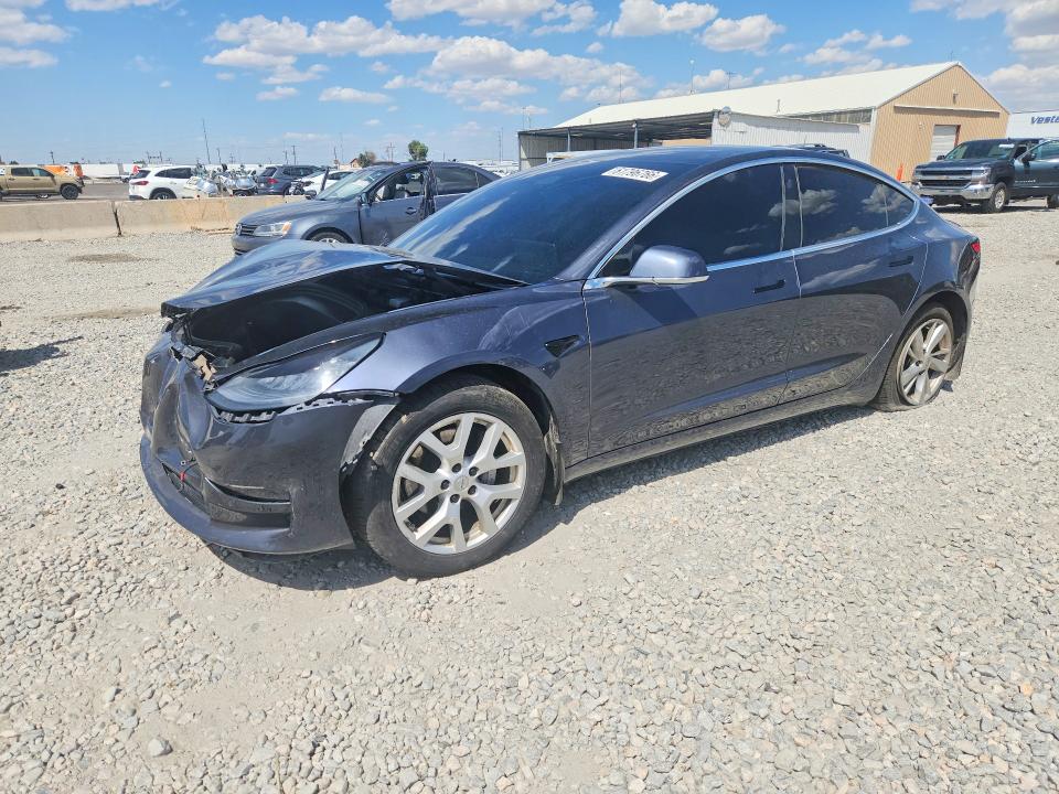 2019 Tesla Model 3 VIN 5YJ3E1EB1KF386706 COPART salvage auction — FRONT END, Salvage Title, sold $3,450 on 2026-08-27 (photo 1)