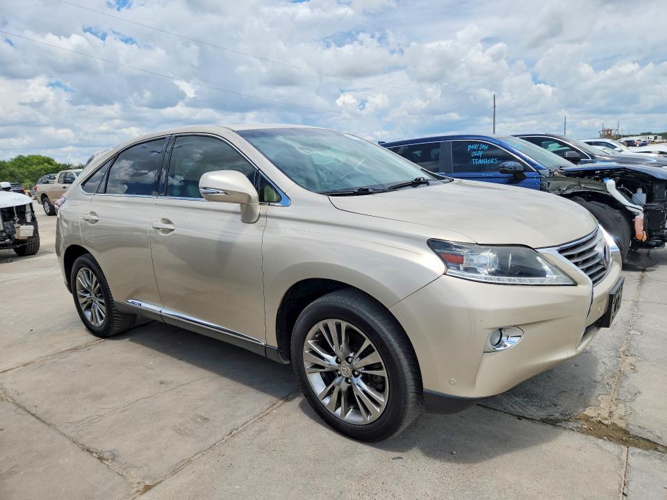 2013 Lexus Rx VIN JTJZB1BA2D2412246 COPART salvage auction — NORMAL WEAR, TX - CERTIFICATE OF TITLE (P), sold $7,700 on 2026-07-29 (photo 4)