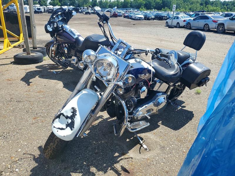 2006 Harley-davidson Flstni VIN 1HD1JDB166Y094103 COPART salvage auction — FRONT END, MI - CERTIFICATE OF TITLE, sold $2,300 on 2026-07-31 (photo 3)