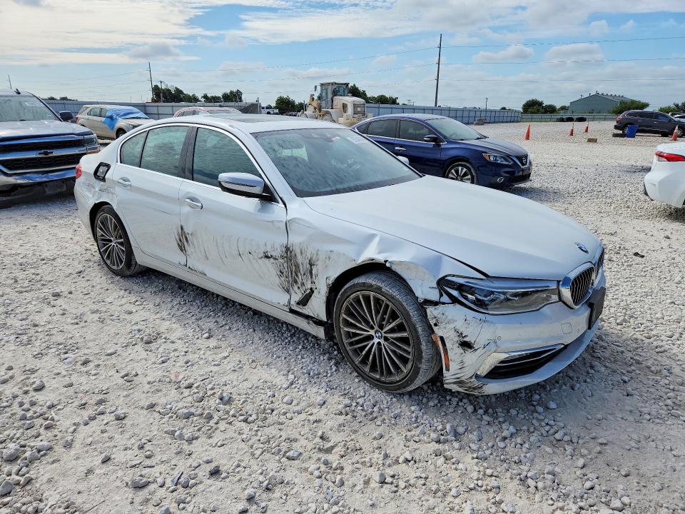 2017 BMW 5er VIN WBAJE5C39HG916684 COPART salvage auction — FRONT END, Tx - Salvage Vehicle Title, sold $11,000 on 2026-07-16 (photo 4)