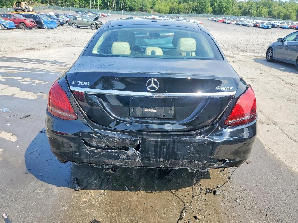 2021 Mercedes-benz C-klasse VIN W1KWF8EB7MR641588 COPART salvage auction — REAR END, PA - CERTIFICATE OF SALVAGE, sold $4,050 on 2026-07-22 (photo 6)