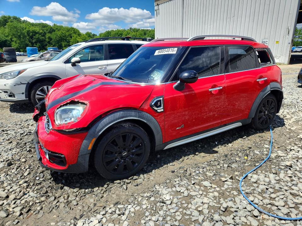 2019 Mini Cooper VIN WMZYT5C55K3G90752 COPART salvage auction — FRONT END, Nj - Cert Of Title-Salvage, sold $1,750 on 2026-08-12 (photo 1)