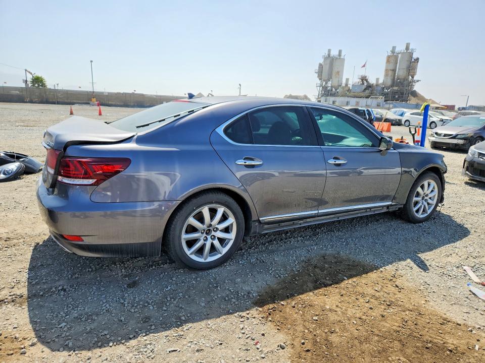 2013 Lexus Ls VIN JTHBL5EF0D5120480 COPART salvage auction — REAR END, Ca - Salvage Certificate, sold $1,500 on 2026-07-24 (photo 3)