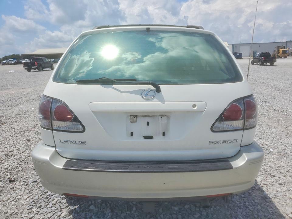 2001 Lexus Rx VIN JTJHF10U910166381 COPART salvage auction — FRONT END, Tn - Salvage Certificate, sold $175 on 2026-07-30 (photo 6)