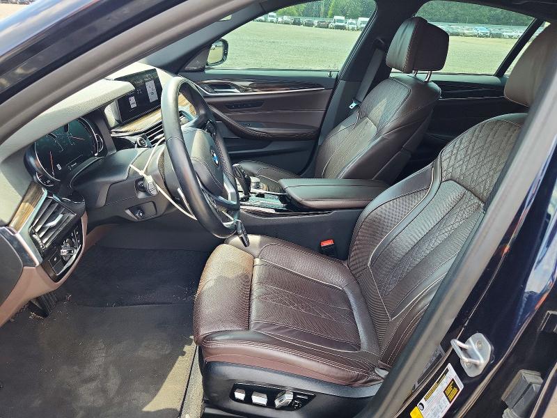 2018 BMW 5er VIN WBAJE5C58JG918580 COPART salvage auction — REAR END, Salvage Title, sold $550 on 2026-07-22 (photo 7)