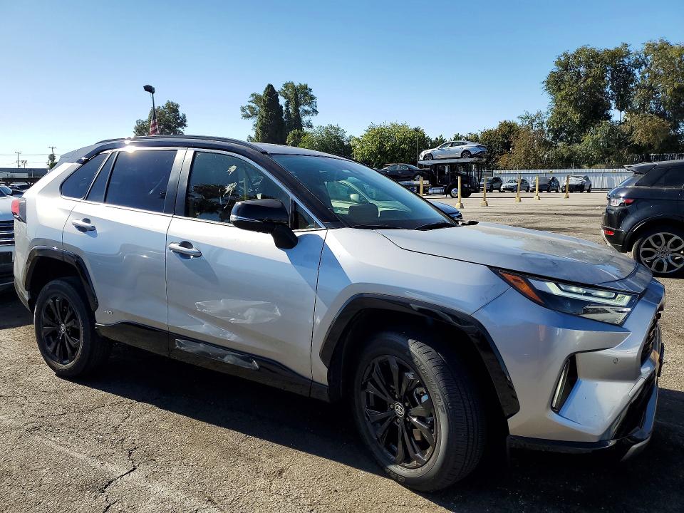 2023 Toyota Rav 4 VIN JTME6RFV4PJ037262 COPART salvage auction — FRONT END, Ca - Salvage Certificate, sold $20,900 on 2026-07-14 (photo 4)