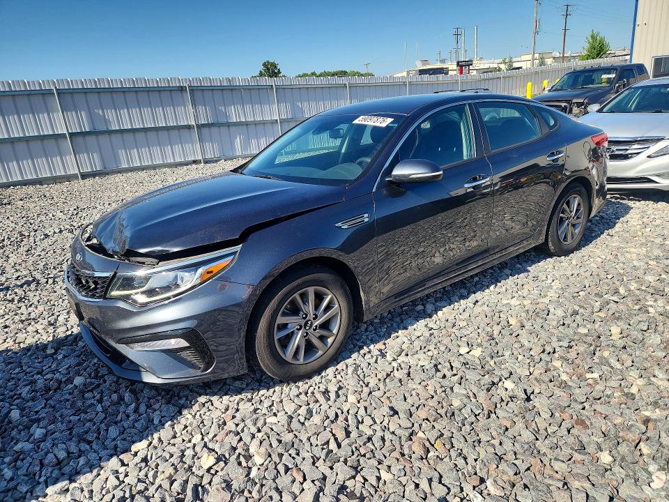 2020 Kia Optima VIN 5XXGT4L37LG395638 COPART salvage auction — FRONT END, Wi - Cert Of Title-Salvage Vehicle, sold $1,600 on 2026-07-20 (photo 1)