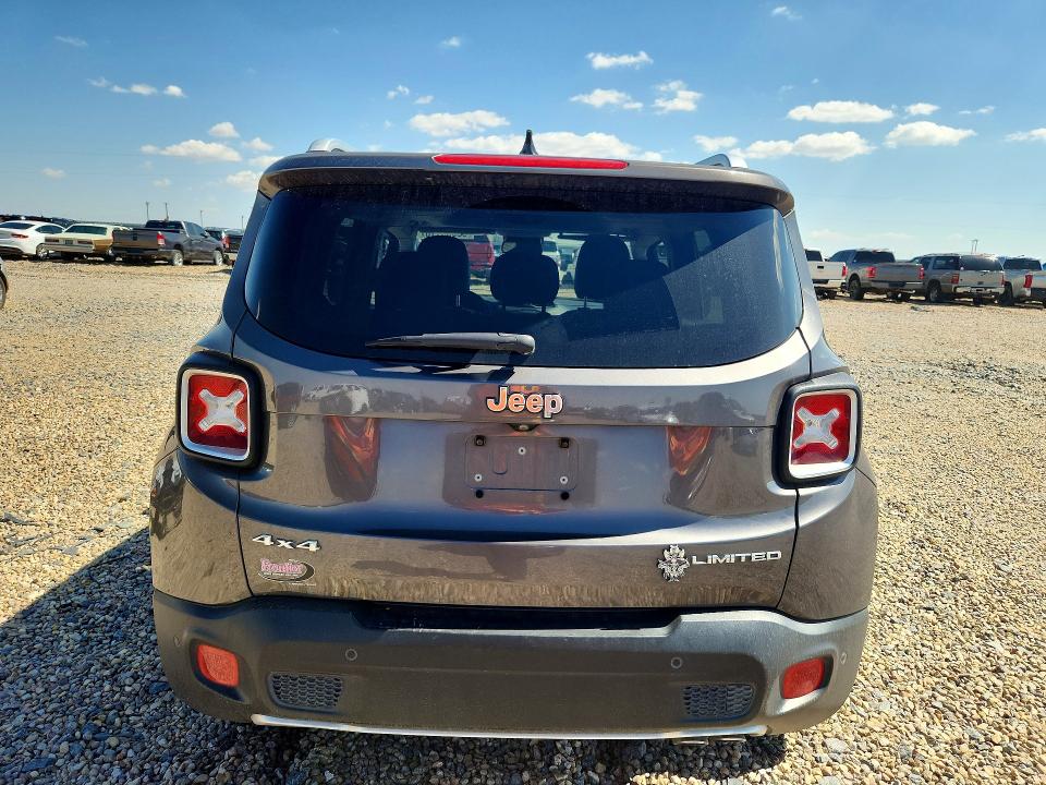 2016 Jeep Renegade VIN ZACCJBDT2GPE12757 COPART salvage auction — MECHANICAL, TX - SALVAGE VEHICLE TITLE, sold $90 on 2026-07-28 (photo 6)
