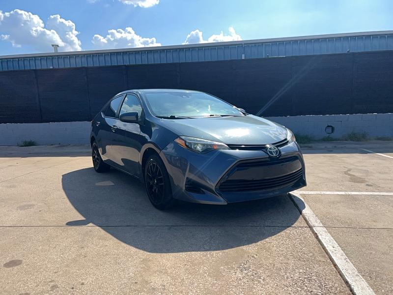 2017 Toyota Corolla VIN 5YFBURHE7HP640550 COPART salvage auction — MINOR DENT/SCRATCHES, TX - CERTIFICATE OF TITLE (P), sold $3,550 on 2026-07-27 (photo 1)