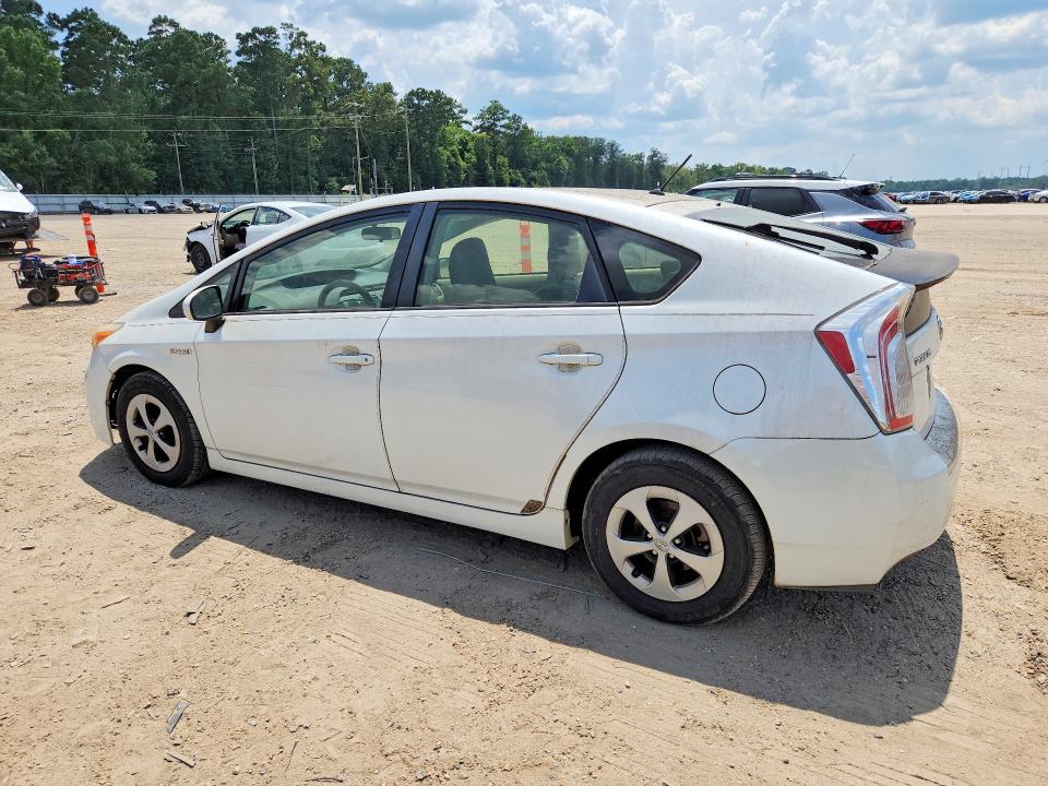 2014 Toyota Prius VIN JTDKN3DU3E0375672 COPART salvage auction — REAR END, Salvage Title, sold $3,050 on 2026-07-17 (photo 2)