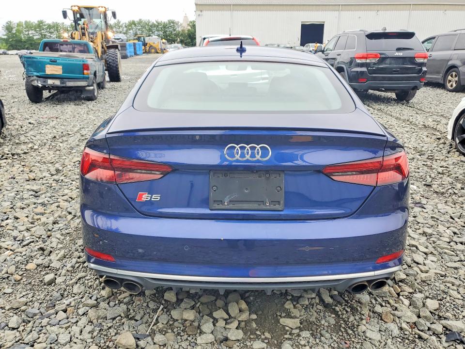 2019 Audi Rs5 VIN WAUB4CF54KA078146 COPART salvage auction — FRONT END, NJ - CERT OF TITLE-SALVAGE, sold $300 on 2026-07-29 (photo 6)