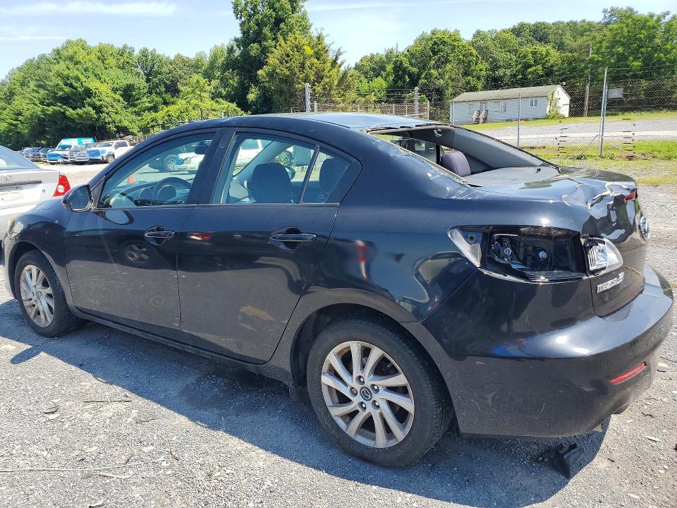 2013 Mazda 3 VIN JM1BL1VPXD1823059 COPART salvage auction — REAR END, Pa - Certificate Of Salvage, sold $325 on 2026-07-16 (photo 2)