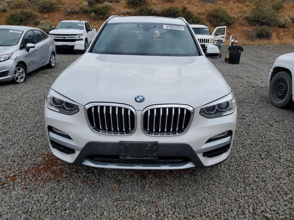 2019 BMW X3 VIN 5UXTR9C50KLE14784 COPART salvage auction — REAR END, CA - SALVAGE CERTIFICATE, sold $9,600 on 2026-07-30 (photo 5)