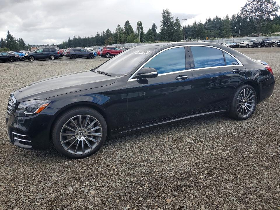 2020 Mercedes-benz S-klasse VIN WDDUG6EB9LA511284 COPART salvage auction — FRONT END, WA - VEHICLE CERT OF OWNERSHIP-TITL, sold $15,800 on 2026-07-31 (photo 1)