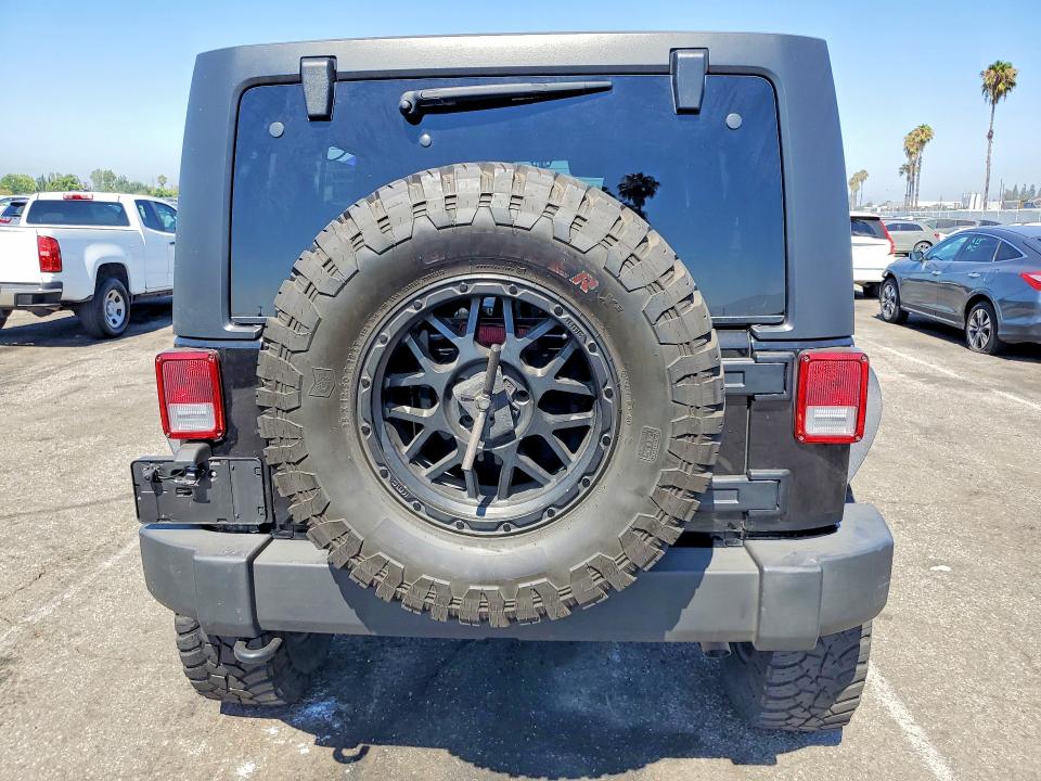 2018 Jeep VIN 1C4BJWFG6JL809774 COPART salvage auction — FRONT END, Ca - Salvage Certificate, sold $6,800 on 2026-07-24 (photo 6)