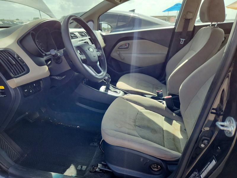 2015 Kia Rio VIN KNADM4A39F6527091 COPART salvage auction — NORMAL WEAR, Tx - Certificate Of Title, sold $975 on 2026-07-30 (photo 7)