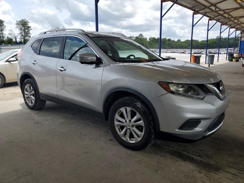 2015 Nissan Rogue VIN KNMAT2MV1FP515652 COPART salvage auction — REAR END, Ga - Cert Of Title-Salvage, sold $550 on 2026-07-30 (photo 4)