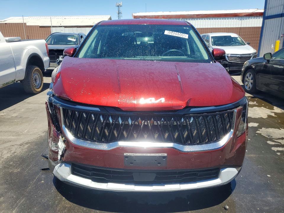 2026 Kia Carnival VIN KNDNB5K38T6599395 COPART salvage auction — FRONT END, CA - CERTIFICATE OF TITLE, sold $17,700 on 2026-07-20 (photo 5)