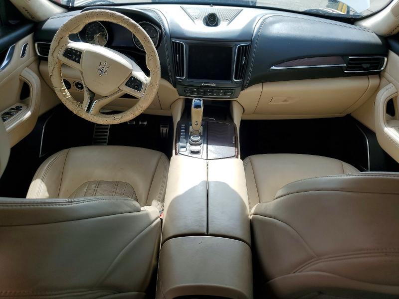 2019 Maserati Levante VIN ZN661XUL7KX318713 COPART salvage auction — VANDALISM, Fl - Cert Of Title Slvg Rebuildable, sold $2,700 on 2026-08-10 (photo 8)
