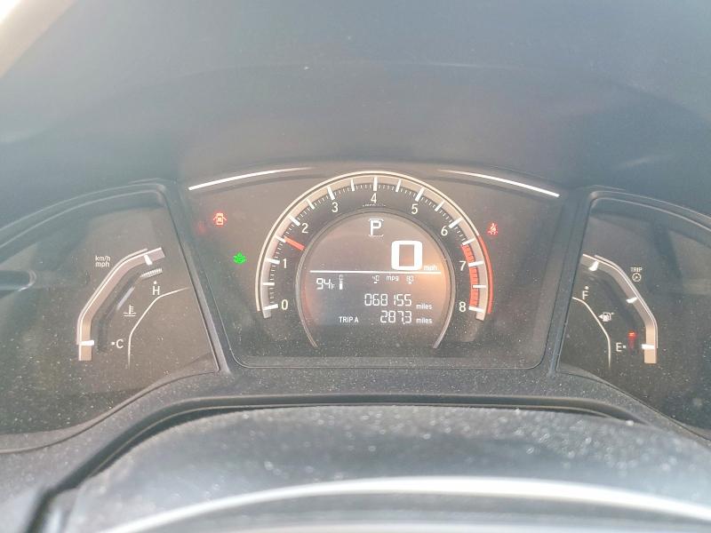 2018 Honda Civic VIN SHHFK7H28JU235167 COPART salvage auction — REAR END, CO - DIS/DLR/EXP ONLY CLEAN TITLE, sold $4,050 on 2026-07-23 (photo 9)