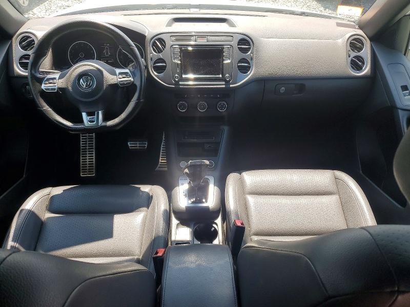 2016 Volkswagen Tiguan VIN WVGBV7AX2GW609107 COPART salvage auction — REAR END, Wv - Salvage Certificate, sold $1,250 on 2026-07-27 (photo 8)