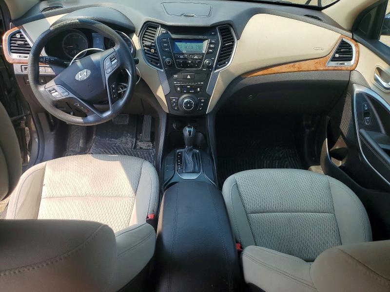 2013 Hyundai Santa fe VIN 5XYZTDLB5DG094122 COPART salvage auction — FRONT END, Mi - Certificate Of Title, sold $400 on 2026-07-28 (photo 8)
