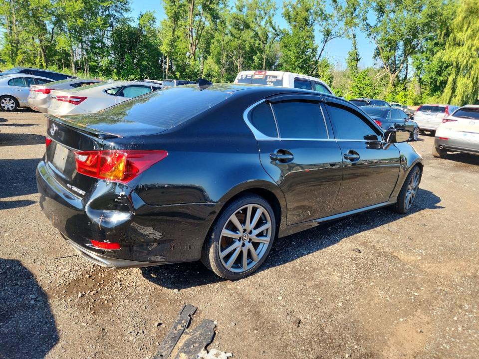 2015 Lexus Gs VIN JTHCE1BL9FA007493 COPART salvage auction — FRONT END, Ct - Certificate Of Title, sold $575 on 2026-07-21 (photo 3)