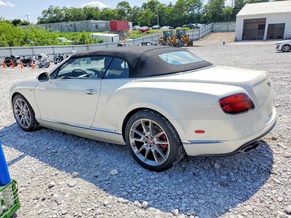 2015 Bentley Continental VIN SCBGH3ZA7FC042258 COPART salvage auction — WATER/FLOOD, Oh - Cert Of Title-Salvage Flood, sold $22,900 on 2026-09-04 (photo 2)