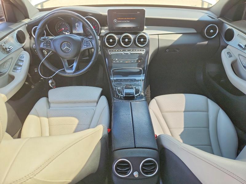 2018 Mercedes-benz C-klasse VIN 55SWF4KB6JU240251 COPART salvage auction — MINOR DENT/SCRATCHES, Ab - Bos - Rebuilt, sold $9,200 on 2026-07-29 (photo 8)