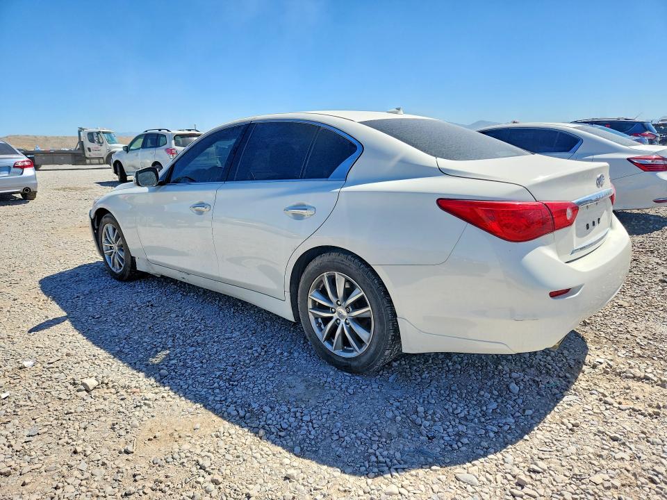 2017 Infiniti Q50 VIN JN1EV7AP6HM741725 COPART salvage auction — FRONT END, Nj - Cert Of Title-Salvage, sold $2,700 on 2026-07-24 (photo 2)