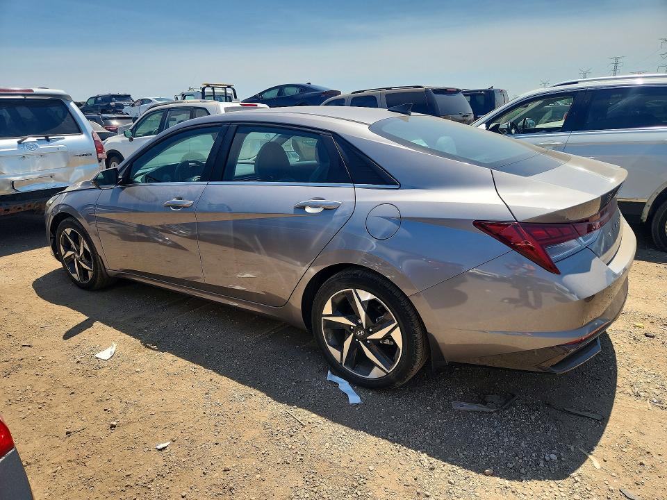 2023 Hyundai Elantra VIN KMHLN4AJ5PU037556 COPART salvage auction — REAR END, In - Cert Of Title - Rebuilt Vehicl, sold $7,500 on 2026-07-28 (photo 2)