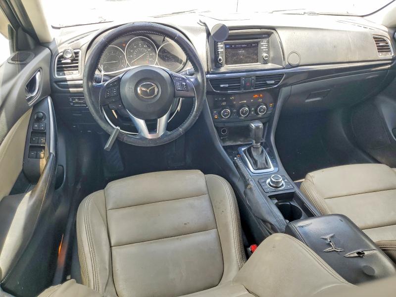 2015 Mazda 6 VIN JM1GJ1V59F1199090 COPART salvage auction — FRONT END, Fl - Cert Of Title Slvg Rebuildable, sold $400 on 2026-07-28 (photo 8)