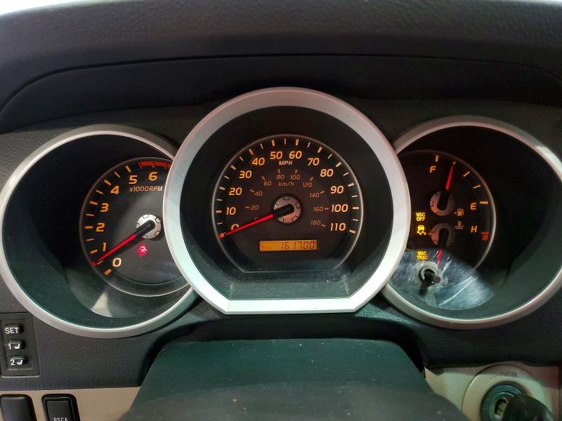 2006 Toyota 4runner VIN JTEBU17R868060377 COPART salvage auction — MECHANICAL, MN - CERTIFICATE OF TITLE, sold $6,200 on 2026-07-16 (photo 9)